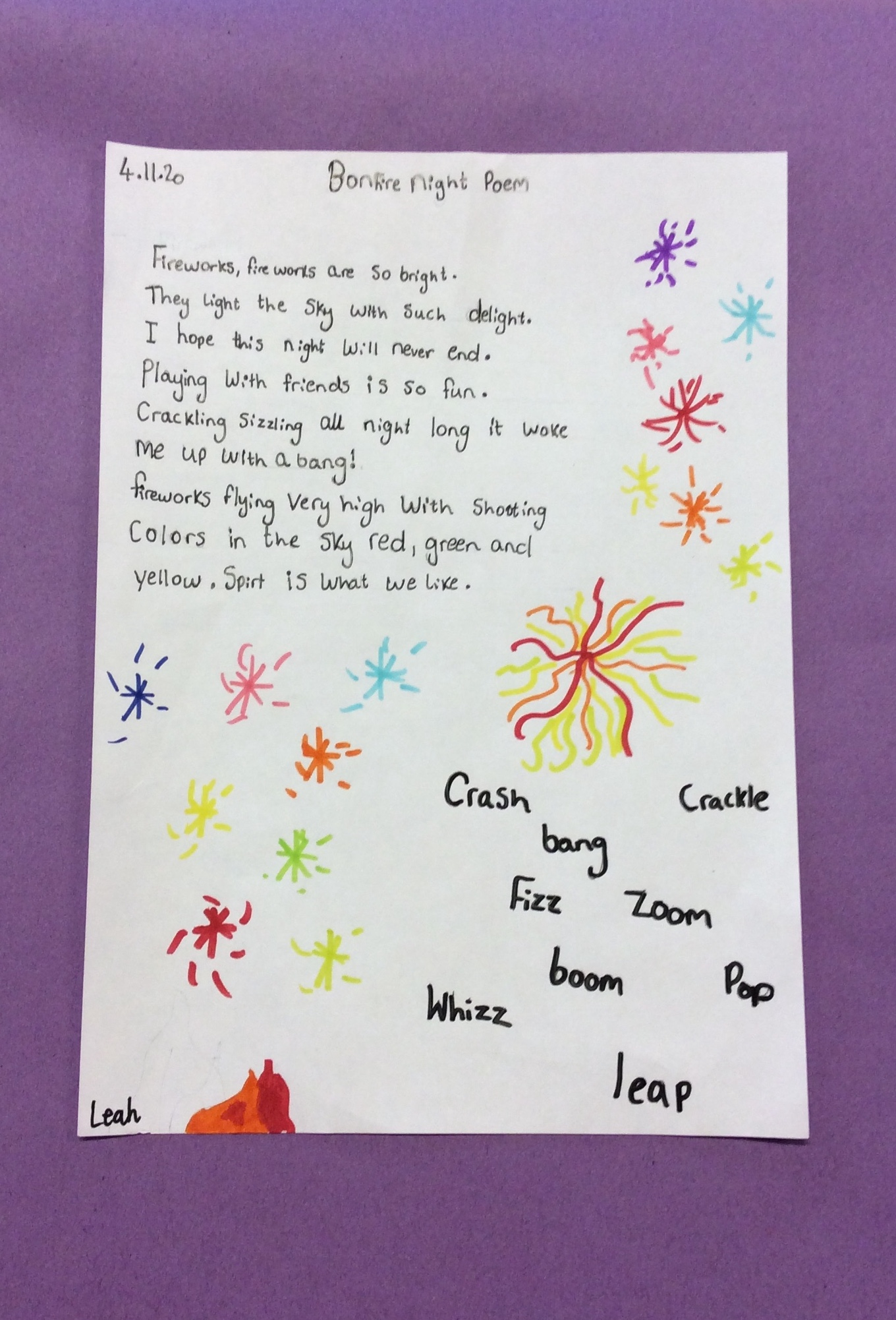 primary-7-room-18-bonfire-poems-cornhill-primary-school